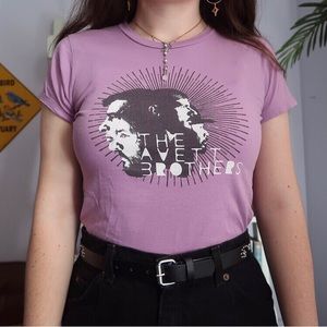 The Avett Brothers Lilac Concert T-Shirt